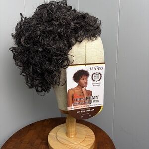 It Tress 100% Remy Human Hair Wig Style Name HH-Lia Color 34